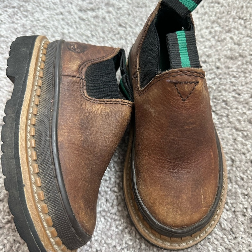 Georgia Boot Kids Brown Slip-On Shoes